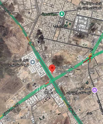 أرض للبيع في شارع يحيى بن عبد الرحمن الازدي, مدينة المدينه المنوره, منطقة المدينة المنورة