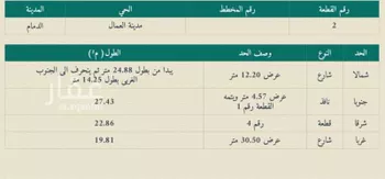 أرض للبيع في شارع ابن الجوزي, حي مدينة العمال, مدينة الدمام, المنطقة الشرقية صورة 2