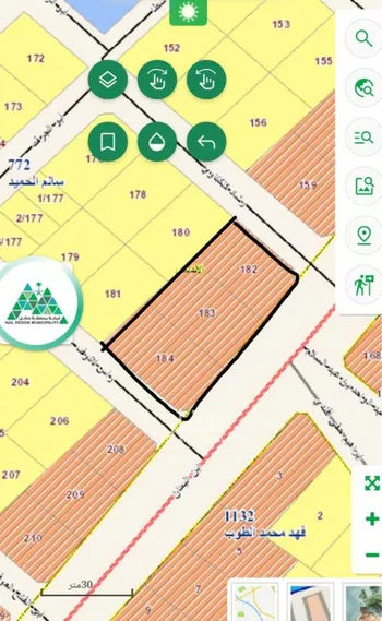 أرض للبيع في شارع ابن اليمان, حي النقرة, مدينة حائل, منطقة حائل