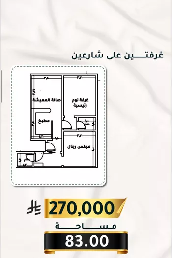 شقة للبيع في شارع الاسود, حي الثغر, مدينة جدة, منطقة مكة المكرمة صورة 2