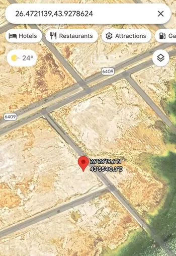 أرض للبيع في شارع 2486333, حي الوطاة, مدينة بريده, منطقة القصيم صورة 4
