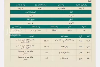 أرض للبيع في شارع عبد الله ??لبسام, حي الرياض, مدينة جدة, منطقة مكة المكرمة