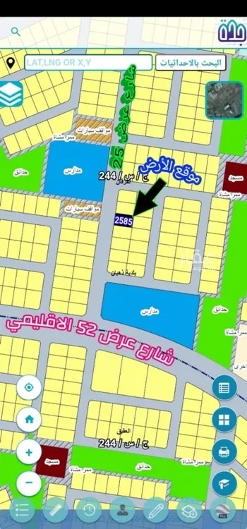 أرض للبيع في شارع عام, حي العبير, مدينة جدة, منطقة مكة المكرمة صورة 2
