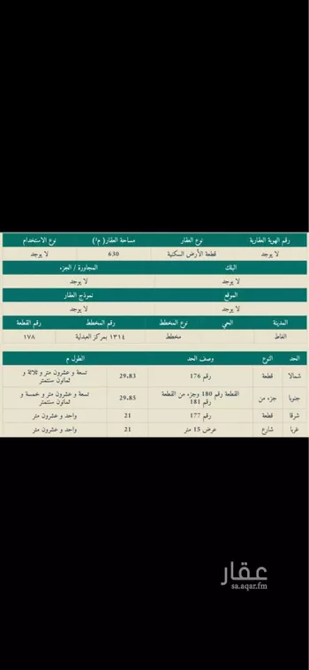 أرض للبيع في حي العبدليه, مدينة العبدليه, منطقة الرياض صورة 2