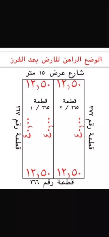 أرض للبيع في حي السلام, مدينة الشنان, منطقة حائل صورة 3