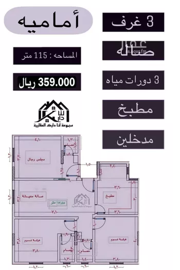 شقة للبيع في شارع ابي الرضا المقرئ, حي الريان, مدينة جدة, منطقة مكة المكرمة