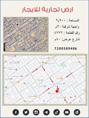 أرض للإيجار في شارع الجنادريه, حي ظهرة لبن, مدينة الرياض, منطقة الرياض