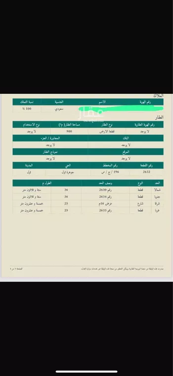 أرض للبيع في حي جوهرة ثول, مدينة ثول, منطقة مكة المكرمة