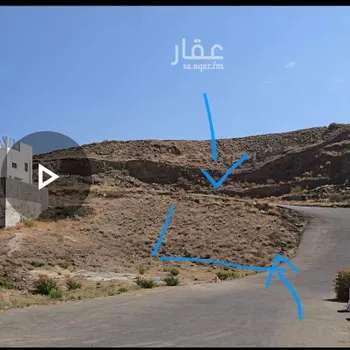 أرض للبيع في شارع بدون, حي المنتزة, مدينة ابها, منطقة عسير