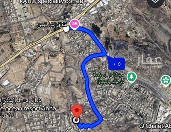 أرض للبيع في شارع غربية, حي الروضة, مدينة ابها, منطقة عسير صورة 4