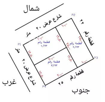 أرض للبيع في شارع 72726, حي مرفية, مدينة مرفيه, منطقة حائل صورة 2