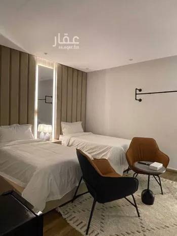 استديو مفروش للحجز في شارع قلعة صلاح الدين ، حي العقيق ، الرياض ، منطقة الرياض صورة 2