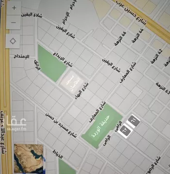 أرض للبيع في شارع الرامى, حي النزهة, مدينة مكه المكرمه, منطقة مكة المكرمة
