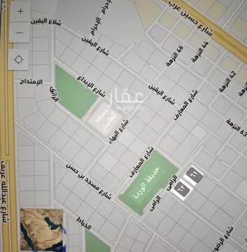 أرض للبيع في شارع الرامى, حي النزهة, مدينة مكه المكرمه, منطقة مكة المكرمة
