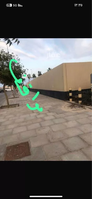 أرض للبيع في شارع شارع أم القرى, مدينة مدينه الجبيل الصناعيه, المنطقة الشرقية