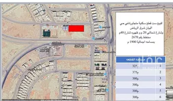 أرض للبيع في شارع يزيد اليمامي, حي البيان, مدينة الرياض, منطقة الرياض صورة 2