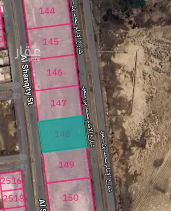 أرض للبيع في شارع شارع الشنقيطي, حي المحمدية 2, مدينة جازان, منطقة جازان