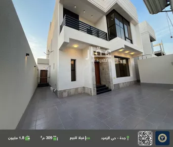 فيلا للبيع في شارع فضيلة الشيخ درويش العجمي, حي الزمرد, مدينة جدة, منطقة مكة المكرمة