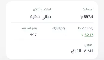 أرض للبيع في حي النخبة, مدينة الرياض, منطقة الرياض صورة 4