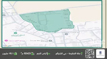 أرض للبيع في شارع شارع جعرانه, مدينة مكه المكرمه, منطقة مكة المكرمة