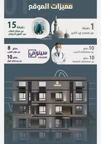 شقة للبيع في شارع ابو مصعب الاسدي, حي النعيم, مدينة جدة, منطقة مكة المكرمة صورة 4