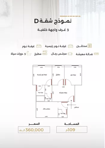 شقة للبيع في شارع الناصر بن الأحمر, حي الصفاء, مدينة جدة, منطقة مكة المكرمة صورة 3