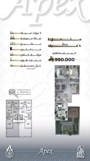 شقة للبيع في شارع بحر الجود, حي السلامة, مدينة جدة, منطقة مكة المكرمة صورة 5