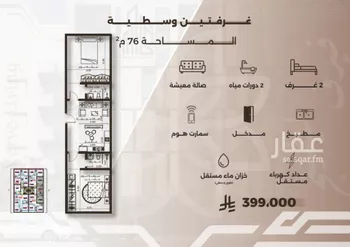 شقة للبيع في شارع غزوه بدر, حي النهضة, مدينة جدة, منطقة مكة المكرمة