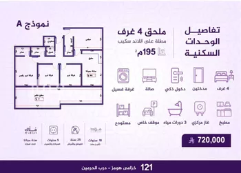 شقة للبيع في شارع احمد بن عيسى الرومي, حي الفيحاء, مدينة جدة, منطقة مكة المكرمة صورة 5