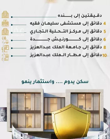 شقة للبيع في شارع عائشه ام المؤمنيين, حي الروضة, مدينة جدة, منطقة مكة المكرمة صورة 3