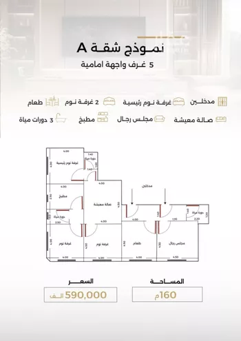شقة للبيع في شارع الناصر بن الأحمر, حي الصفاء, مدينة جدة, منطقة مكة المكرمة صورة 5