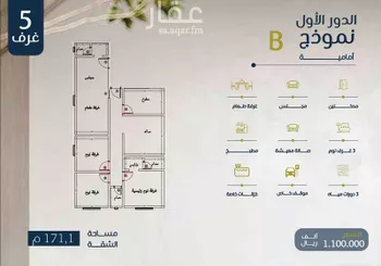 شقة للبيع في شارع ابو بهيه الغذاري, حي الزهراء, مدينة جدة, منطقة مكة المكرمة