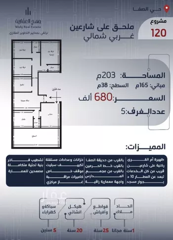 شقة للبيع في شارع ابن داغر, حي الصفاء, مدينة جدة, منطقة مكة المكرمة صورة 5