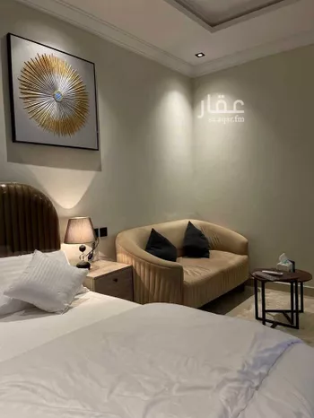 استديو مفروش للحجز في شارع البحر المتوسط, حي العقيق, الرياض صورة 3