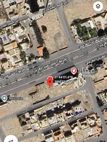 أرض للإيجار في طريق الملك عبدالعزيز ، حي ابحر الجنوبية ، جدة ، جدة