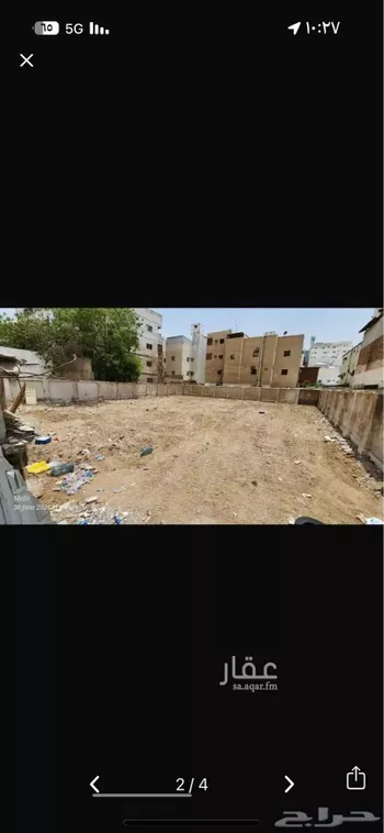 أرض للبيع في شارع السراء, حي النزهة, مدينة مكه المكرمه, منطقة مكة المكرمة صورة 5