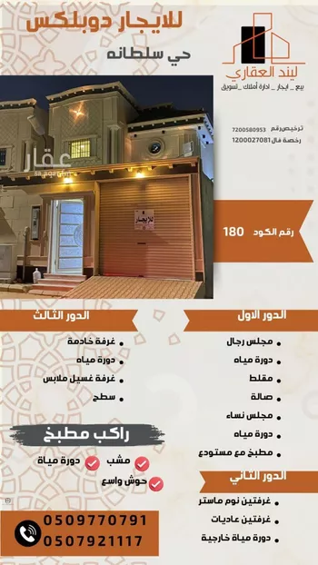 فيلا للإيجار في شارع محمد علي قطب, حي النخيل, مدينة بريده, منطقة القصيم