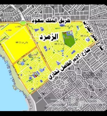 أرض للبيع في شارع وزير بن المهاجر, حي الزمرد, مدينة جدة, منطقة مكة المكرمة