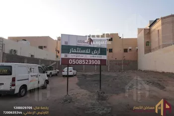 أرض للإيجار في شارع الامير مقرن بن عبدالعزيز, حي شظاة, مدينة المدينه المنوره, منطقة المدينة المنورة