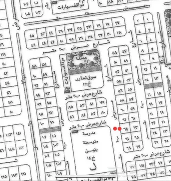 أرض للبيع في شارع حي ج26 70, حي حي أشبيلية - بقيق, مدينة بقيق, المنطقة الشرقية