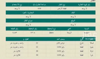 أرض للبيع في شارع 2430977, حي الروضة, مدينة المجمعه, منطقة الرياض