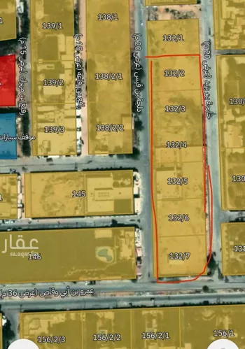 أرض للبيع في شارع عمرو بن ابي وقاص, حي الرمال, مدينة الرياض, منطقة الرياض صورة 2