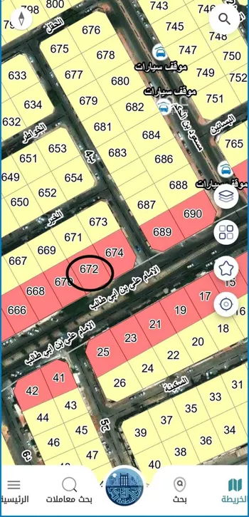 أرض للبيع في شارع مسعود بن الحكم ، حي الريان ، الدمام ، الدمام
