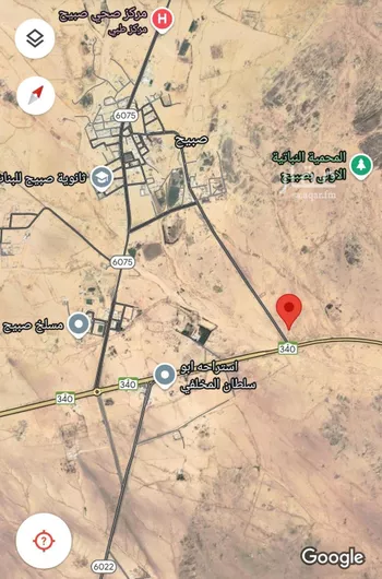 أرض للبيع في شارع فرعي, مدينة صبيح, منطقة القصيم