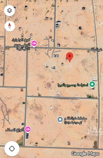 أرض للبيع في شارع الغياط, حي غرناطة الغربي, مدينة عرعر, منطقة الحدود الشماليه