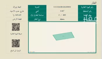 أرض للبيع في شارع فرعي , مدينة الجله, منطقة الرياض صورة 2