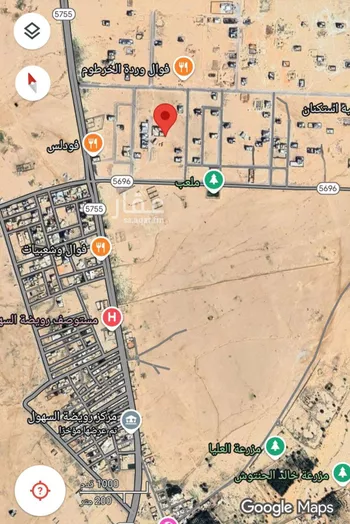 أرض للبيع في شارع داخلي , حي مخطط رقم 133 , مدينة ثادق, منطقة الرياض