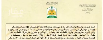 أرض للبيع في حي اللسيب, مدينة بريده, منطقة القصيم صورة 3