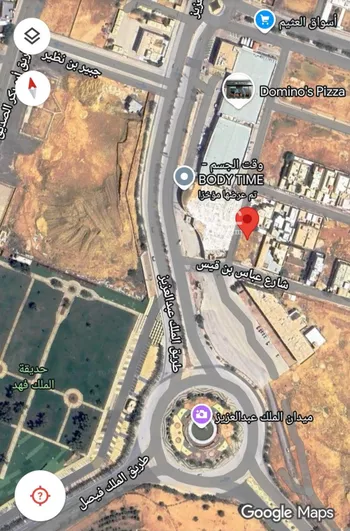 أرض للبيع في شارع عباس بن قيس, حي الملك عبدالعزيز, مدينة المجمعه, منطقة الرياض