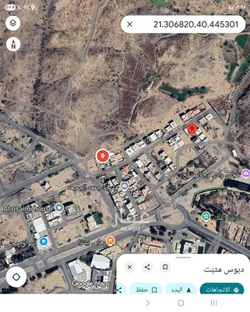 أرض للبيع في شارع 4358171, حي جبرة, مدينة امارة منطقة مكة المكرمة - الطائف, منطقة مكة المكرمة صورة 3